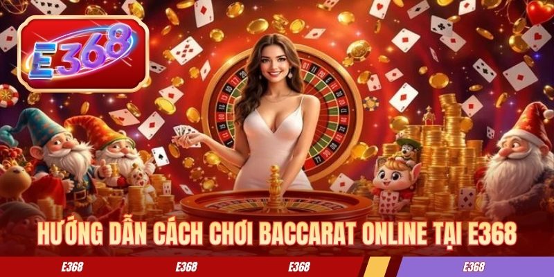 Hướng dẫn cách chơi baccarat online tại E368